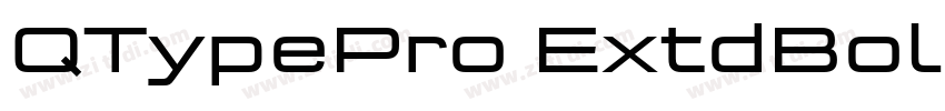 QTypePro ExtdBold Re字体转换 QTypePro ExtdBold Re字体转换